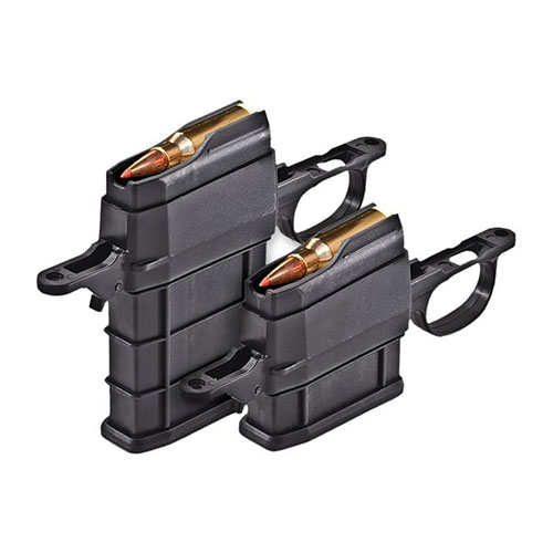 Øk magasin kapasiteten til din Howa 1500 med Ammo Boost Detachable Magazine Kit, som gir enkel installasjon og mulighet for 5- eller 10-runders magasiner.